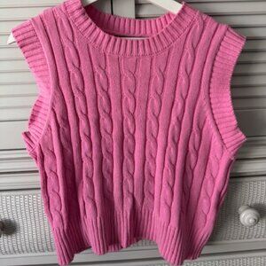 Forever 21 Pink Vest Size XS